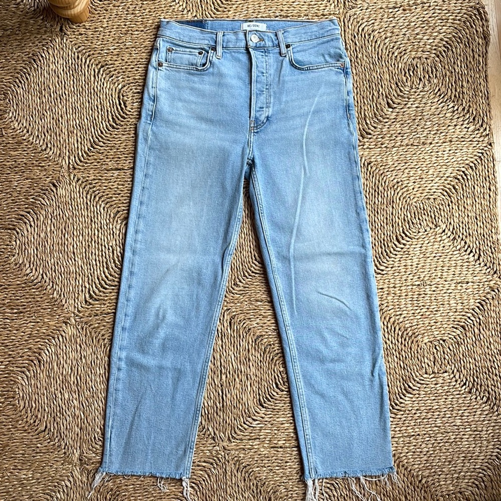 Redone 70s Stove Pipe Jeans Size 28